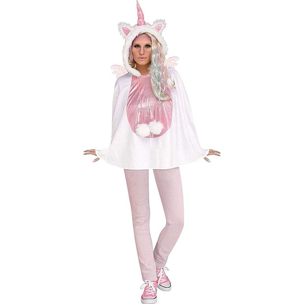 Fun World Women's Unicorn Poncho